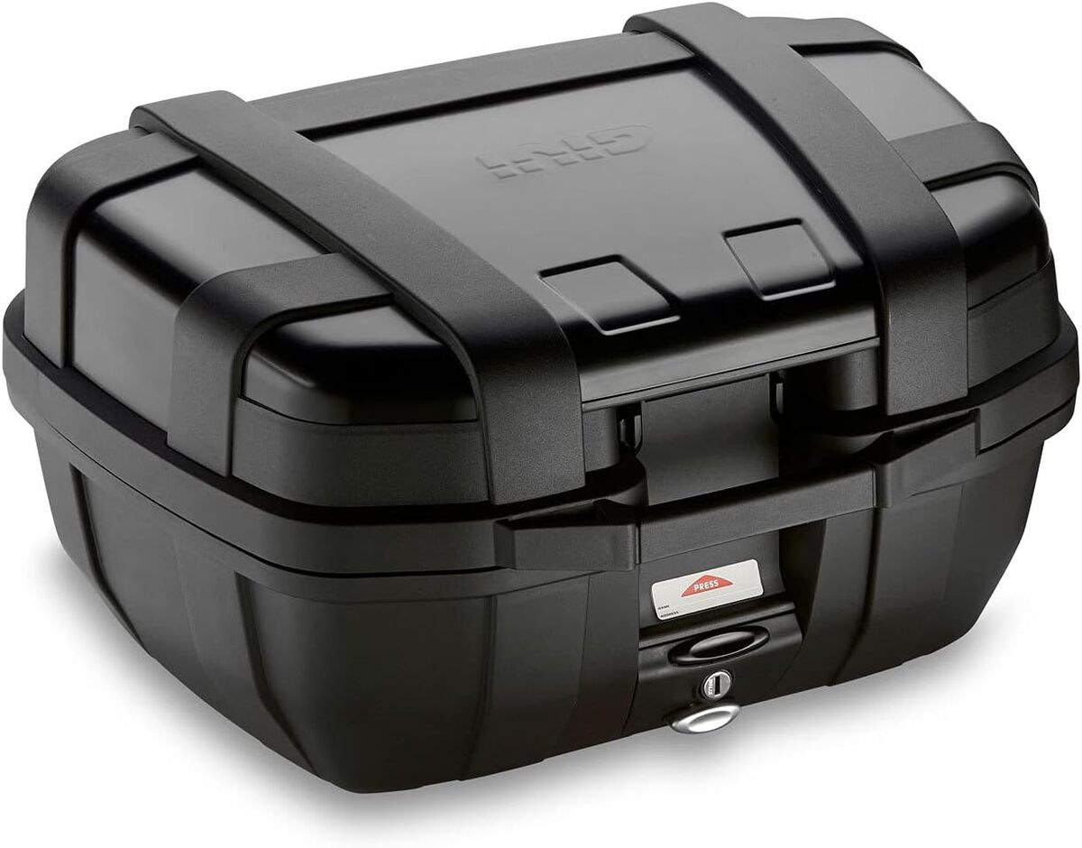 Test : top case Givi Trekker Black Line 52L Monokey