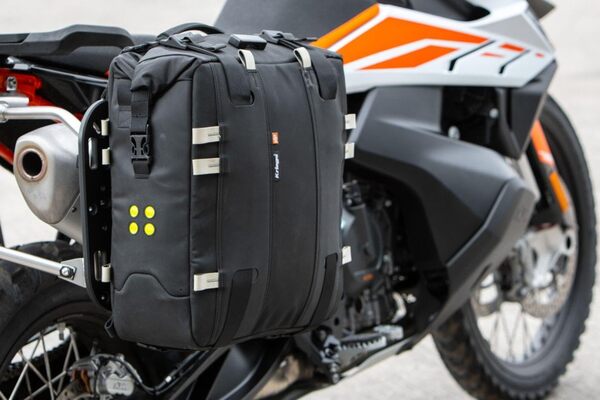 Kriega Adventure Pack OS-22 Sacoches de Selle de Moto étanches 22 l Unisexe Tourer Toute l'année Polyamide Noir