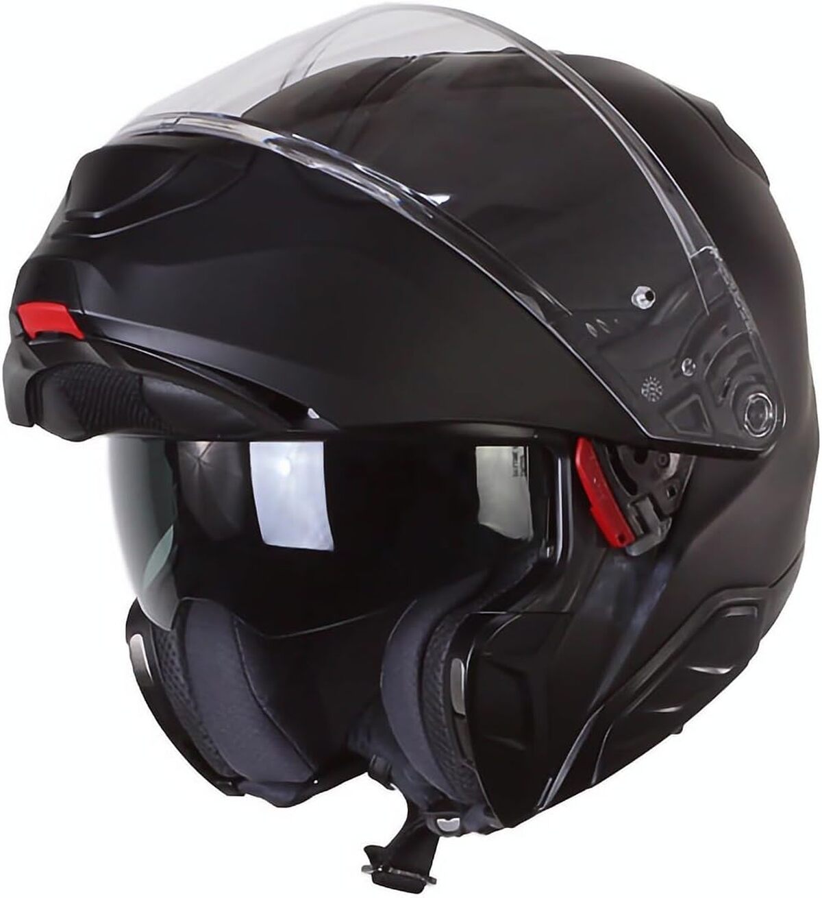 Test : casque modular HJC RPHA91 noir mat