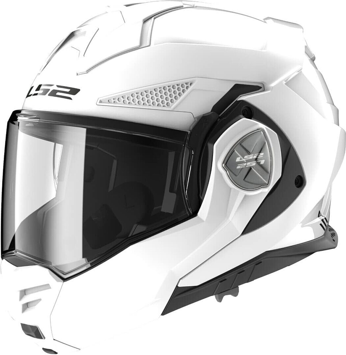 Test : casque moto modulable LS2 Advant X blanc, l