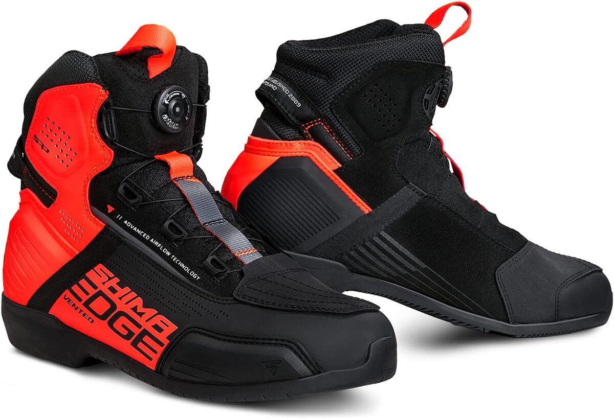 Test des bottes de moto SHIMA EDGE imperméables et renforcées