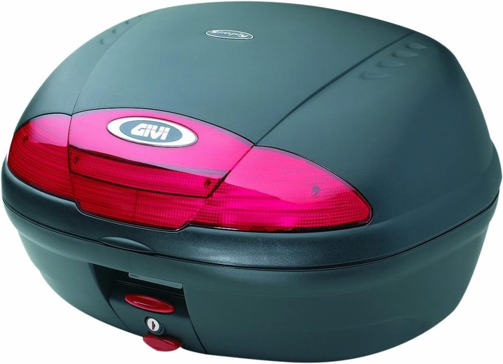 Test du GIVI E450 Simply II Tech : coffre monolock en noir