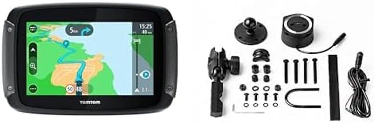 Test du GPS moto TomTom Rider 500 : navigation et sécurité optimales
