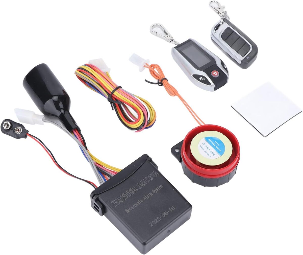 Test : alarme sans clé pour moto et véhicule électrique