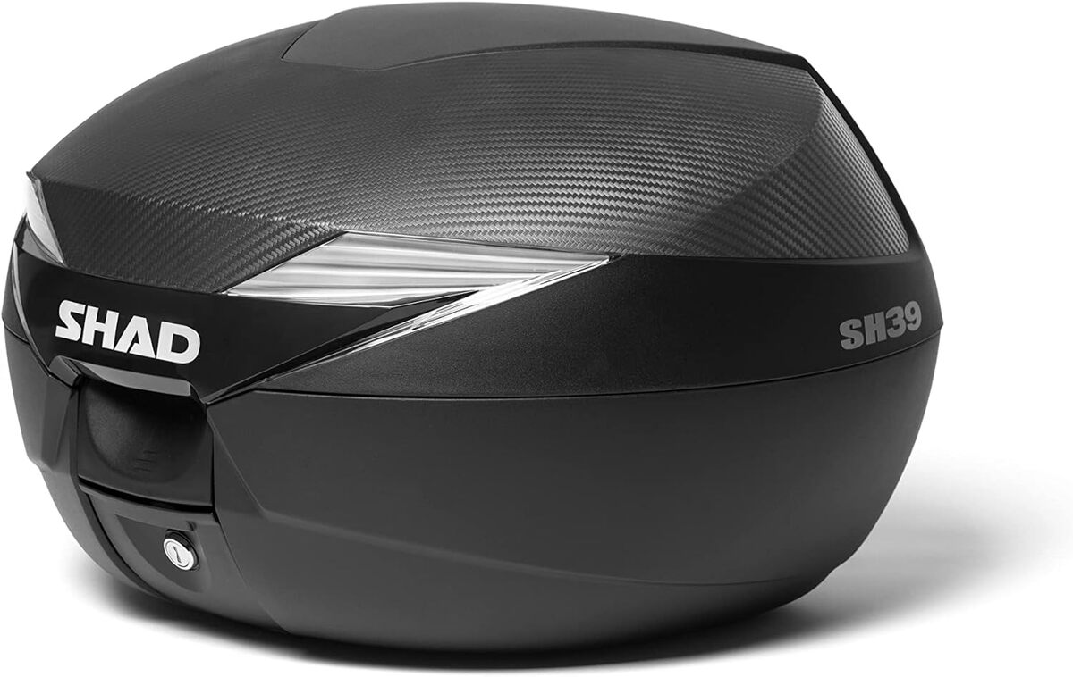 Test du top case SHAD SH39CA SH39 noir carbone