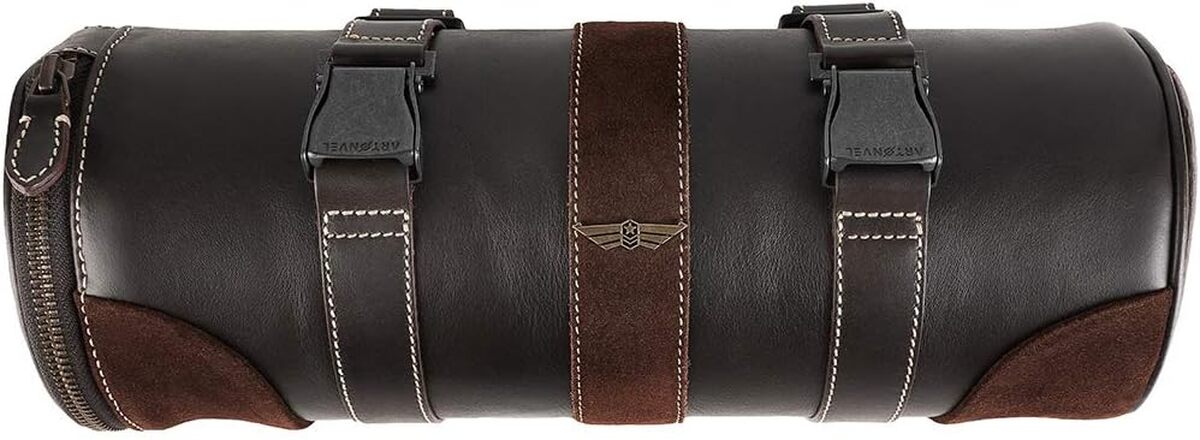 Test : sacoche cylindrique Aviator Artonvel, cuir vintage et imperméable