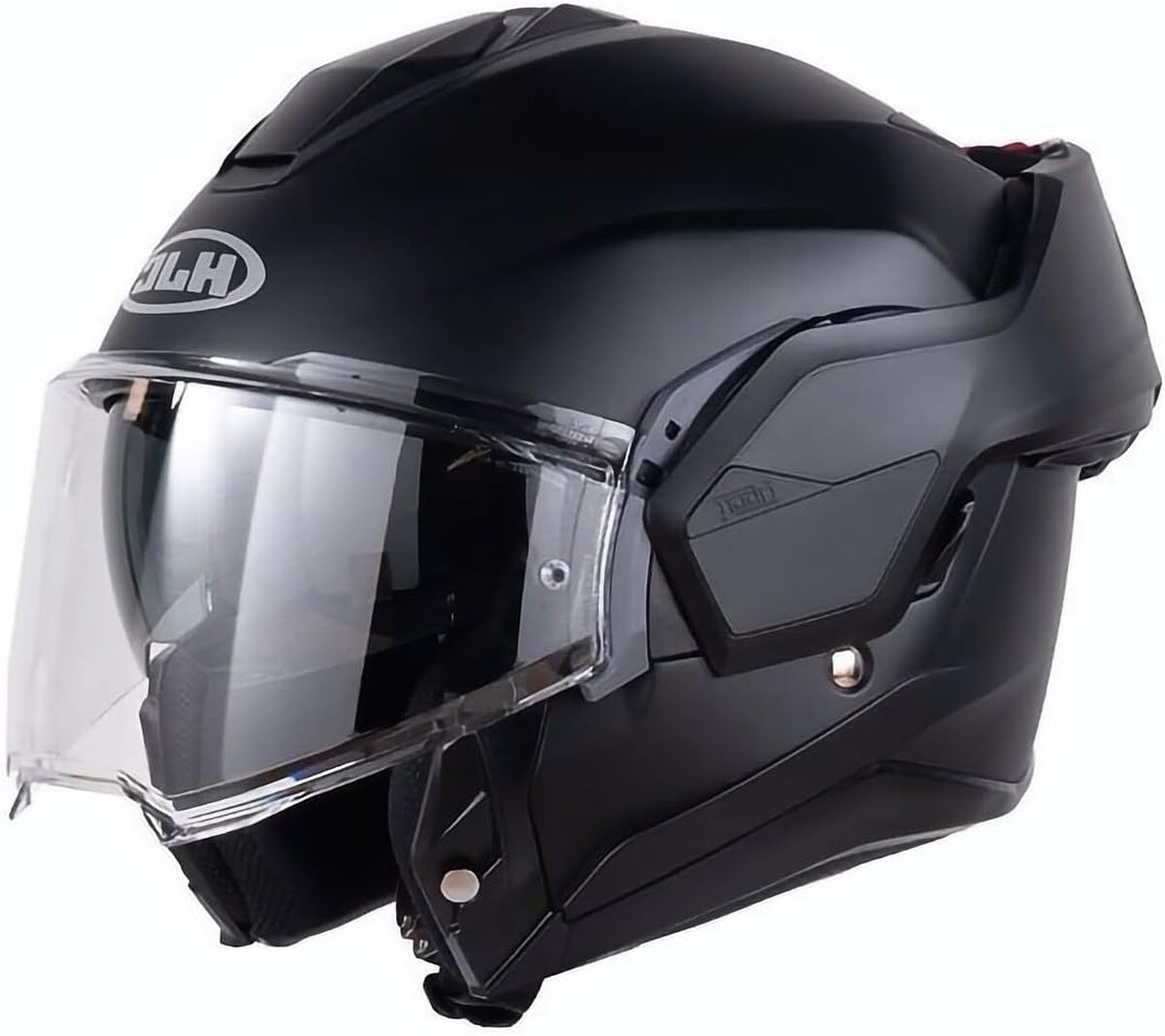 Test : casque modulable HJC i100 semi mat noir