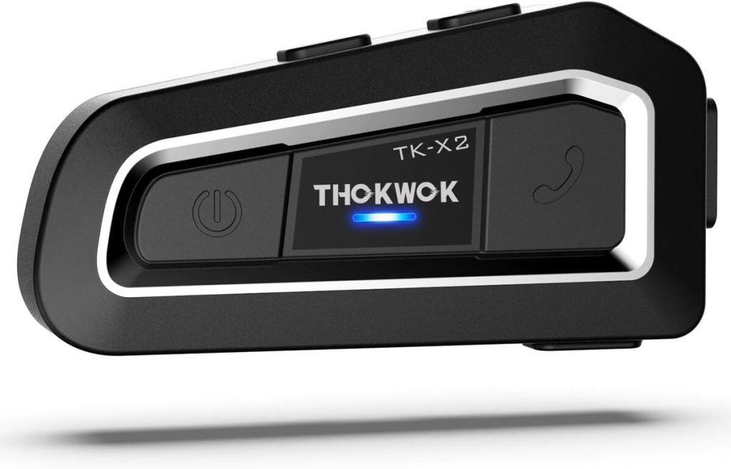 Test : thokwok TK-X2 intercom moto Bluetooth stéréo