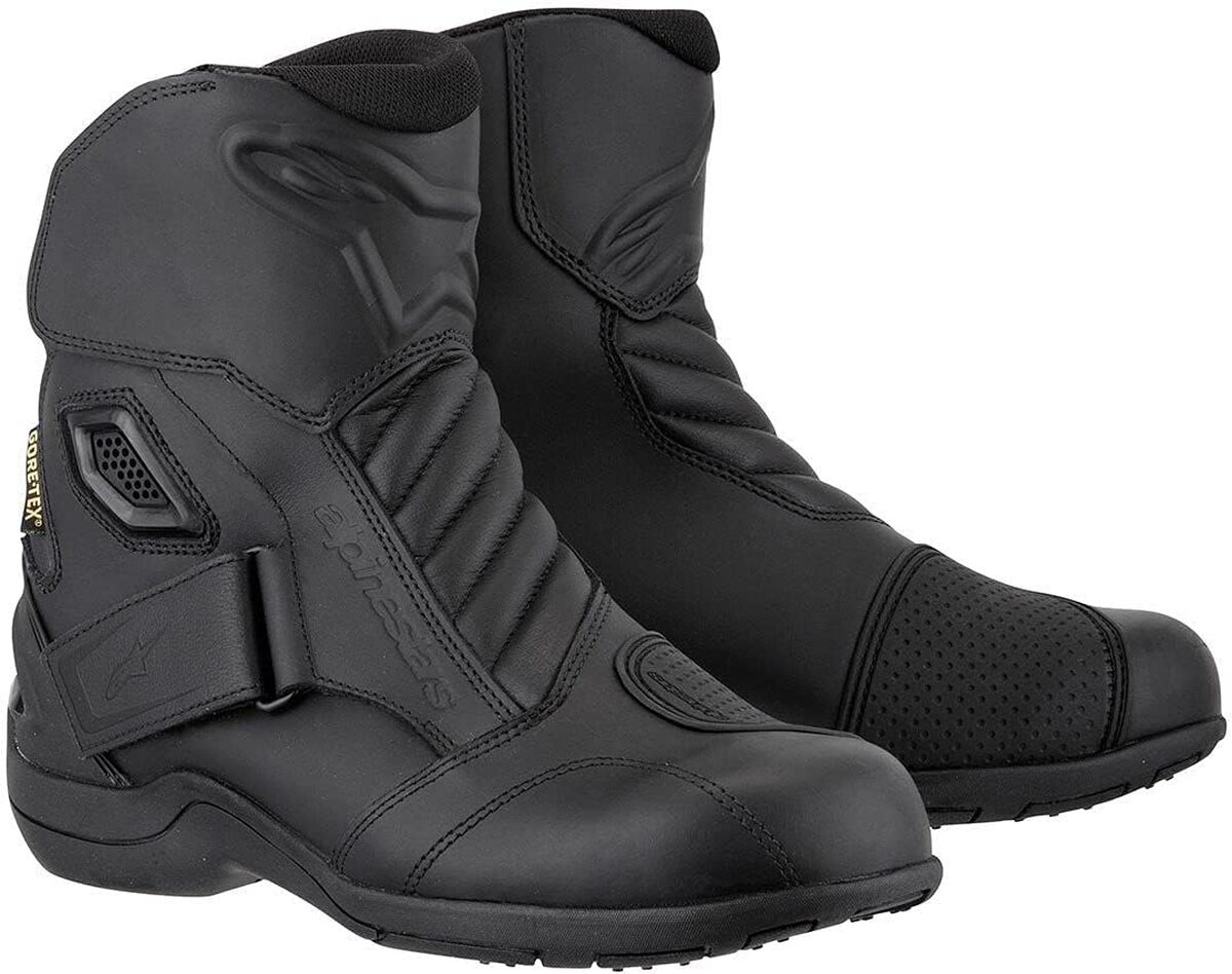 Test des bottes moto Alpinestars New Land Goretex