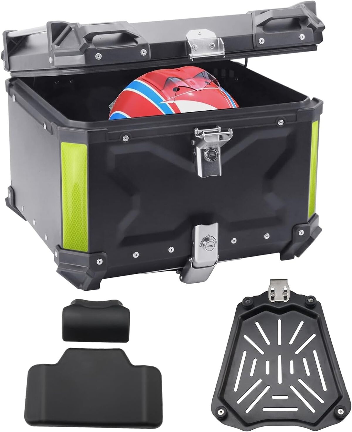 Test : coffre de moto LASIEYO 55L étanche et sécurisé