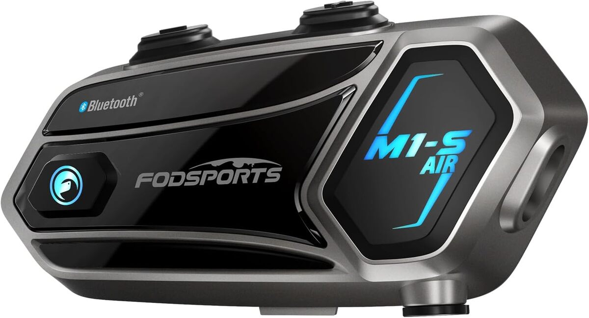 Test de l'intercom moto Fodsports M1-S Air : performance et connectivité