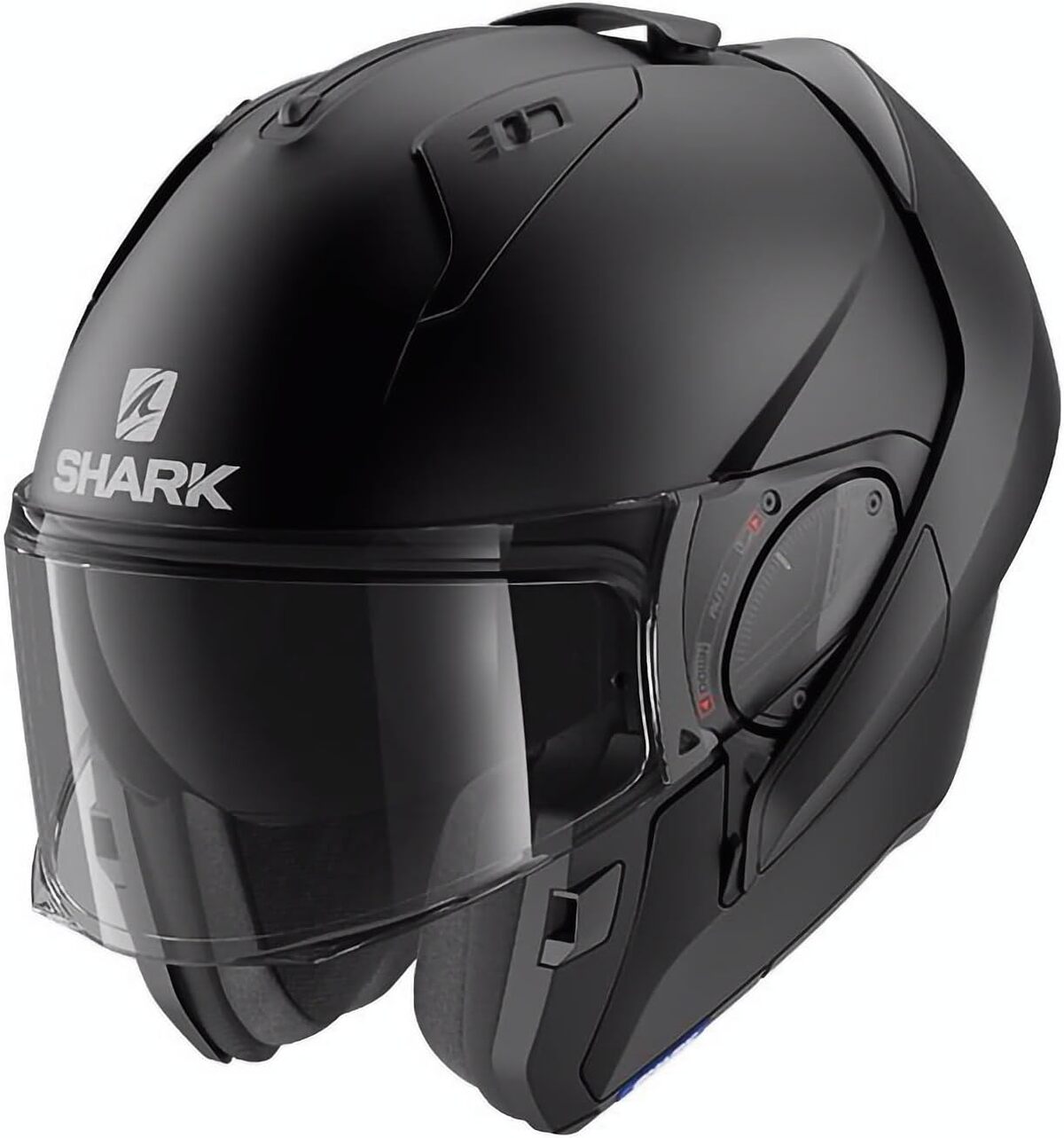 Test du casque modulable Shark EVO-ES noir mat taille S