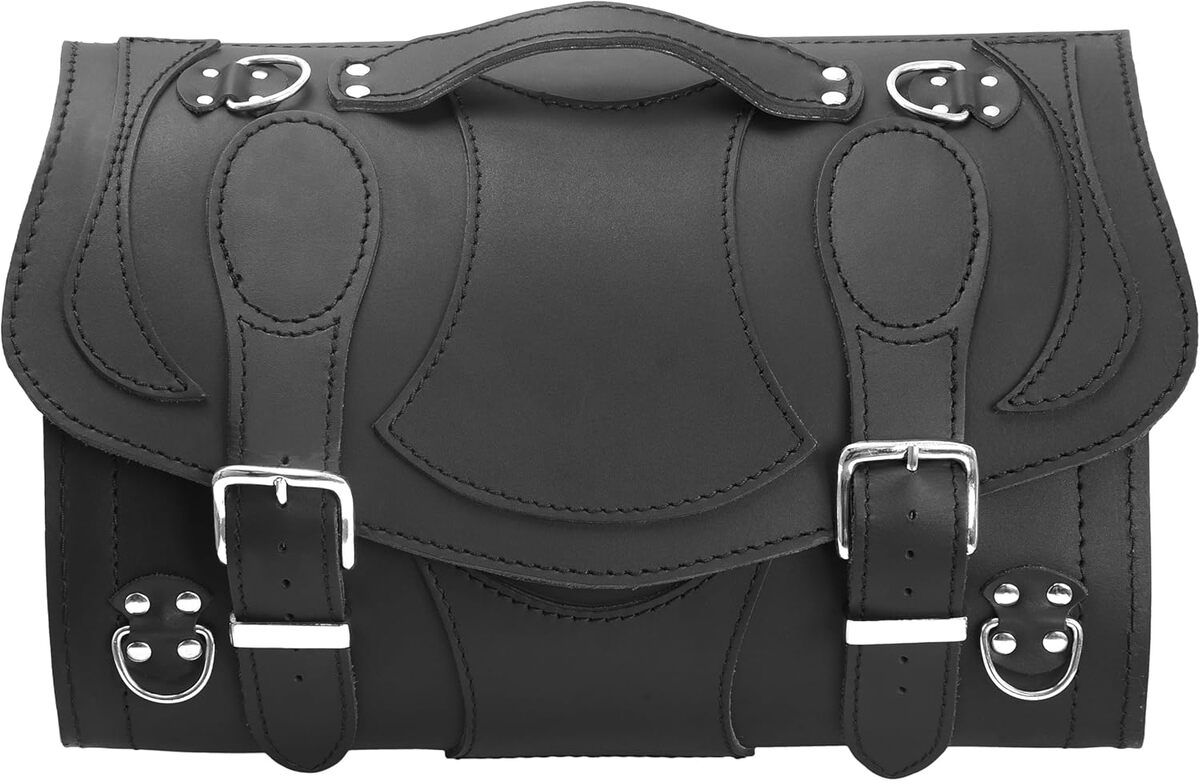 Test : valise Devil Black Von Orletanos compatible Harley Davidson