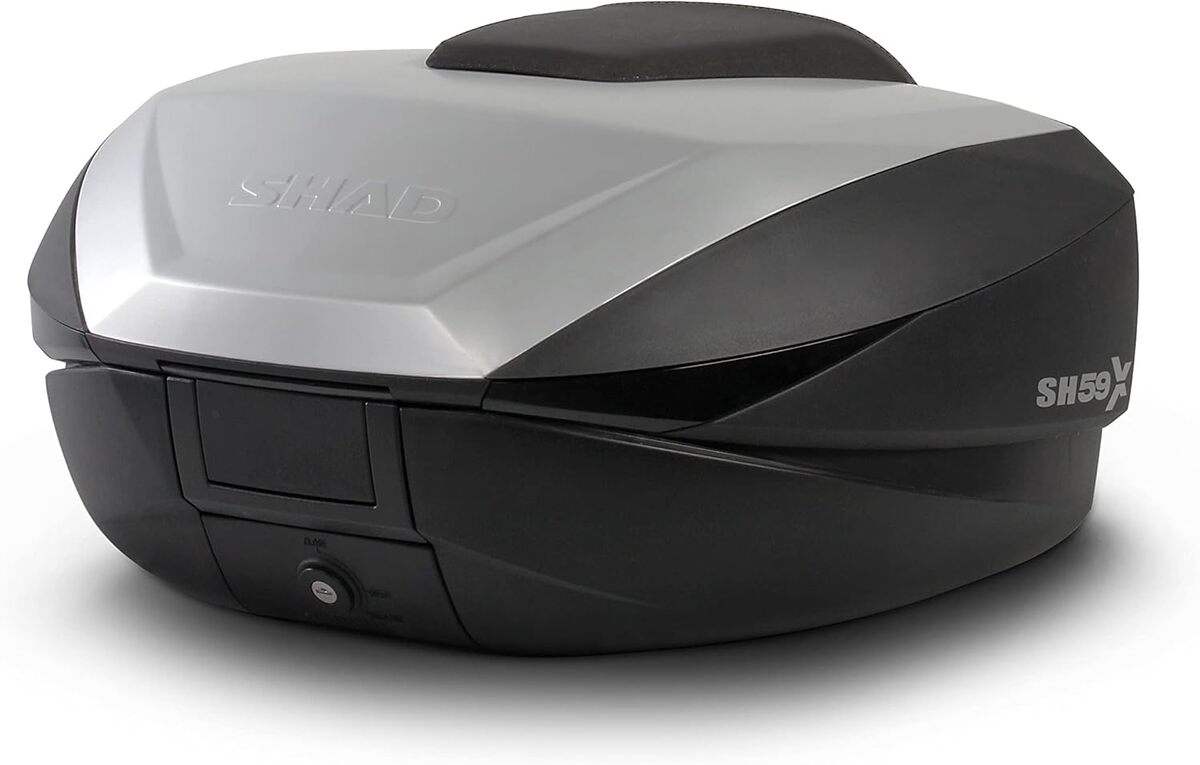 Test du top case SH59X aluminium extensible