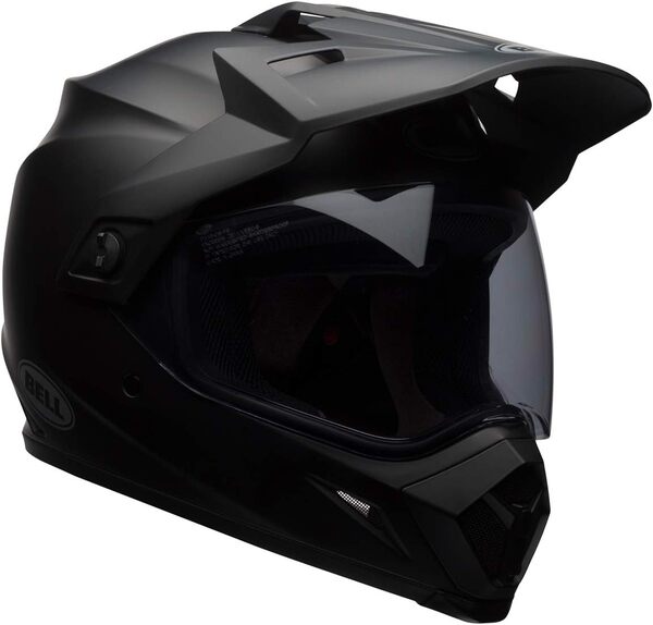 Bell MX-9 Adventure MIPS Casque de moto tout-terrain (noir mat uni, taille S)