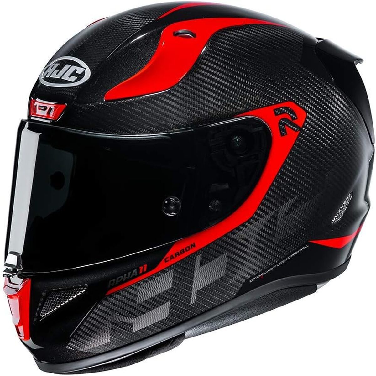 Test : casque moto HJC RPHA11 Carbon Bleer MC1