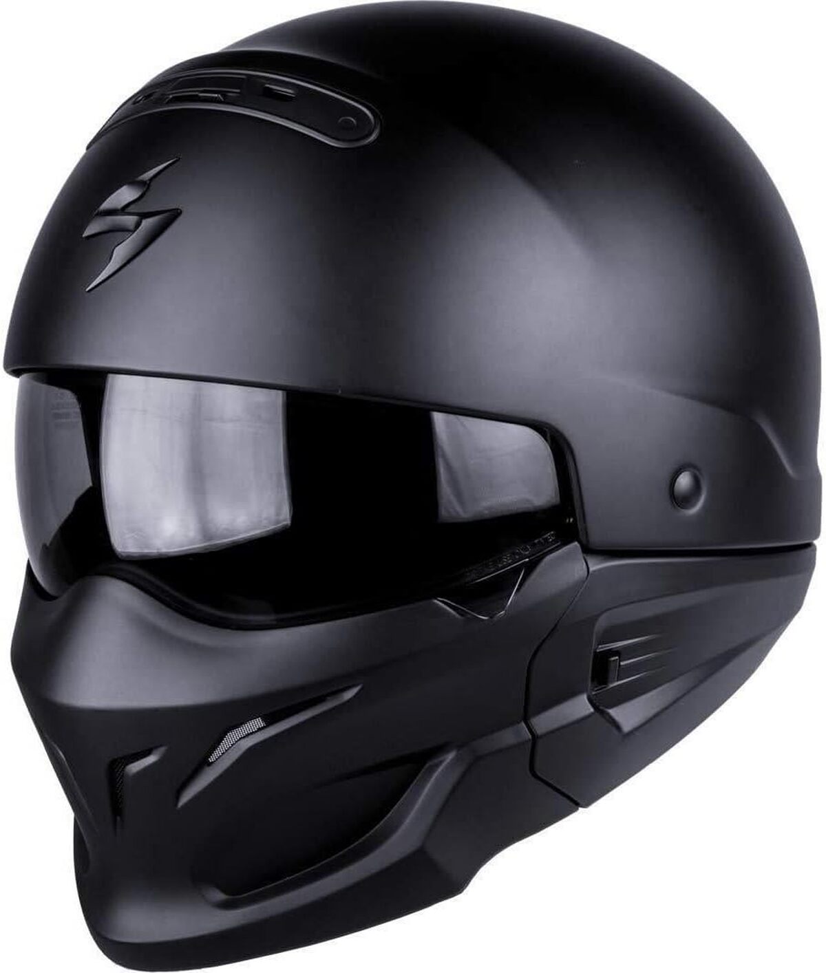 Test casque Scorpion Exo Combat noir, taille M