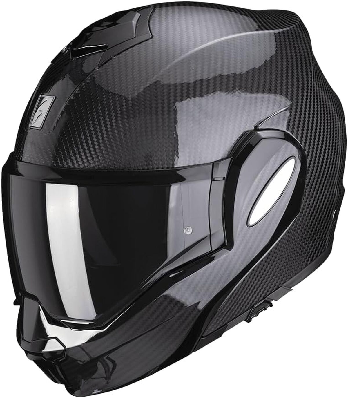 Test du casque carbone Scorpion Exo-Tech Evo noir M