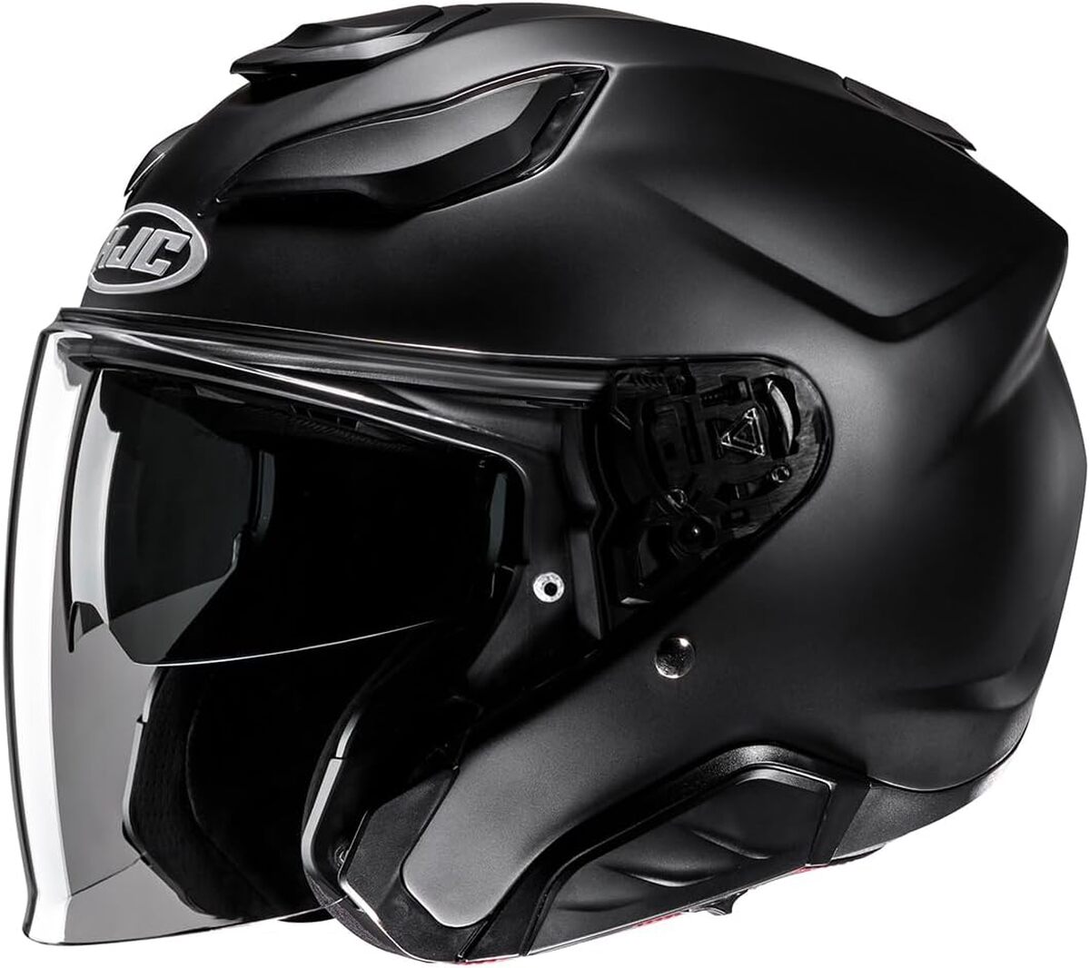 Test du casque moto Jet HJC F31 noir semi mat