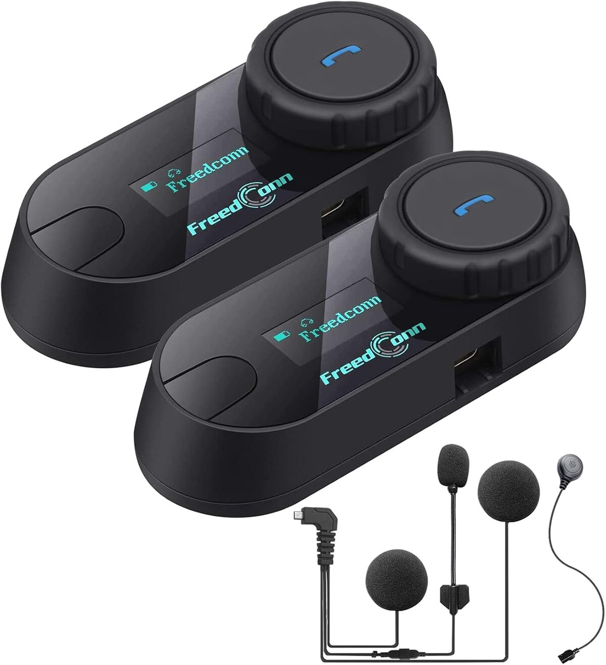 Test du kit interphone Bluetooth FreedConn pour casque de moto