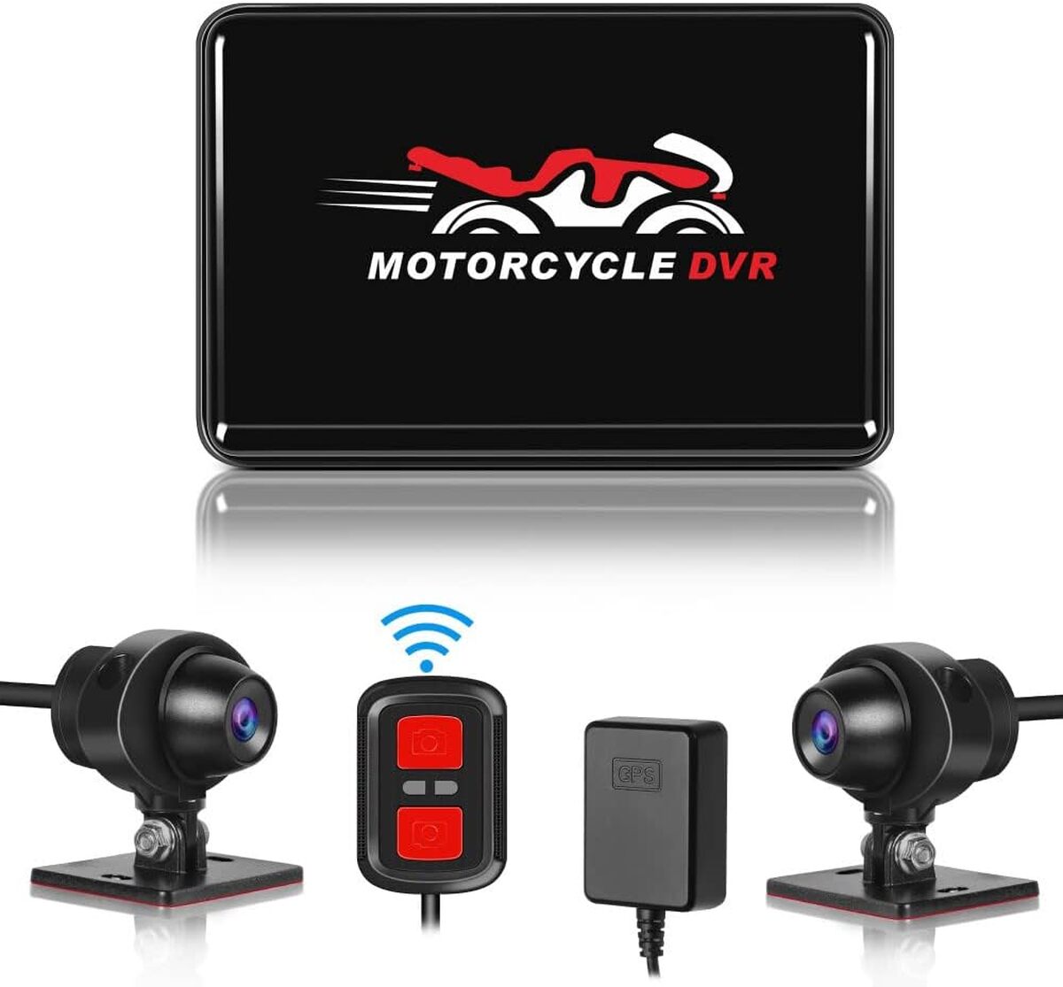 Test VSYSTO : caméra moto double 1080p, vision nocturne WiFi