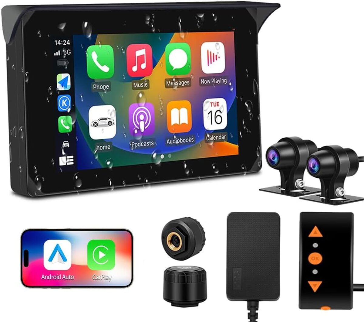 Test VSYSTO CS5-Pro : dashcam moto écran tactile et vision nocturne