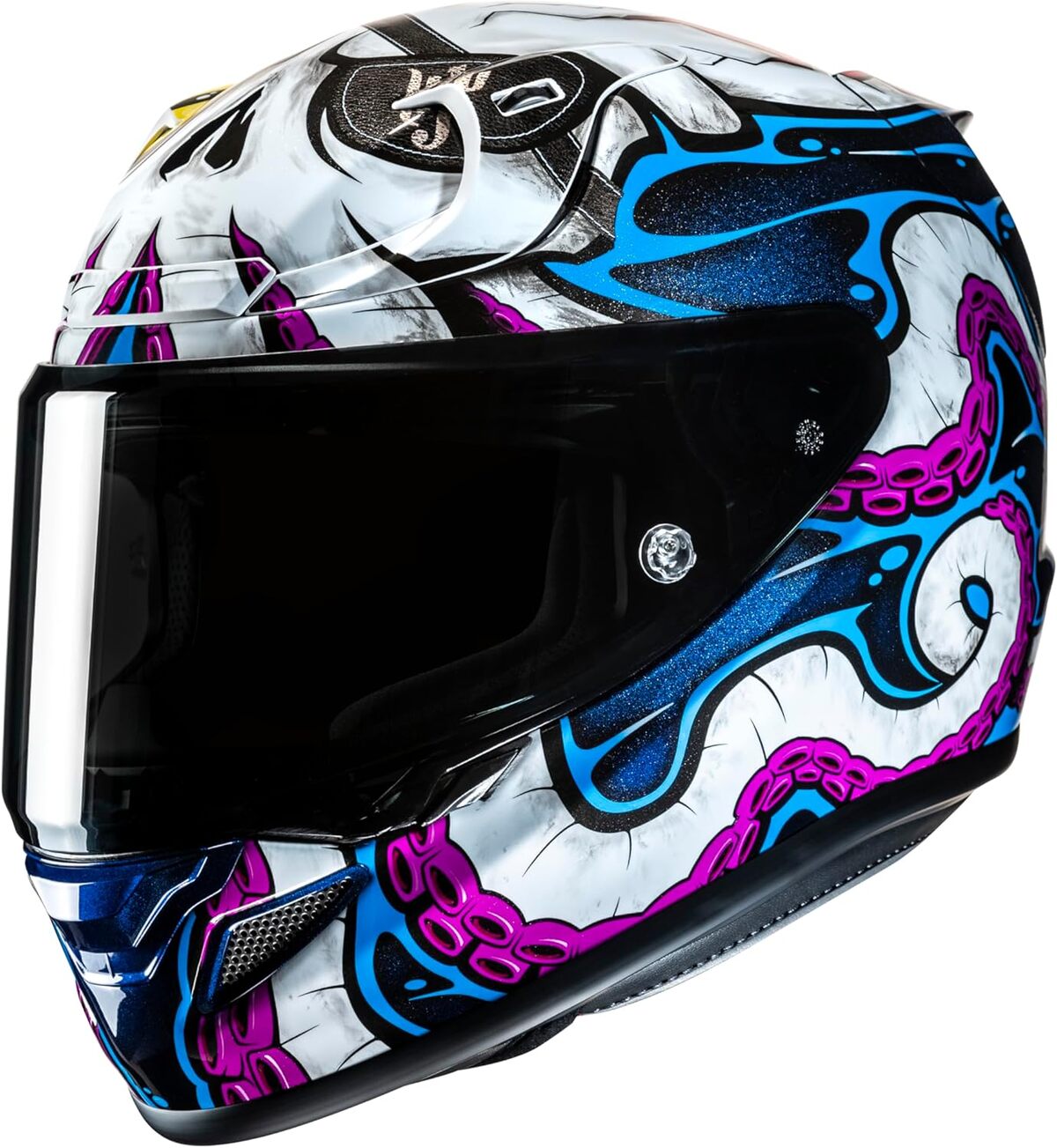 Test : casque moto HJC RPHA 12 Kraken MC28