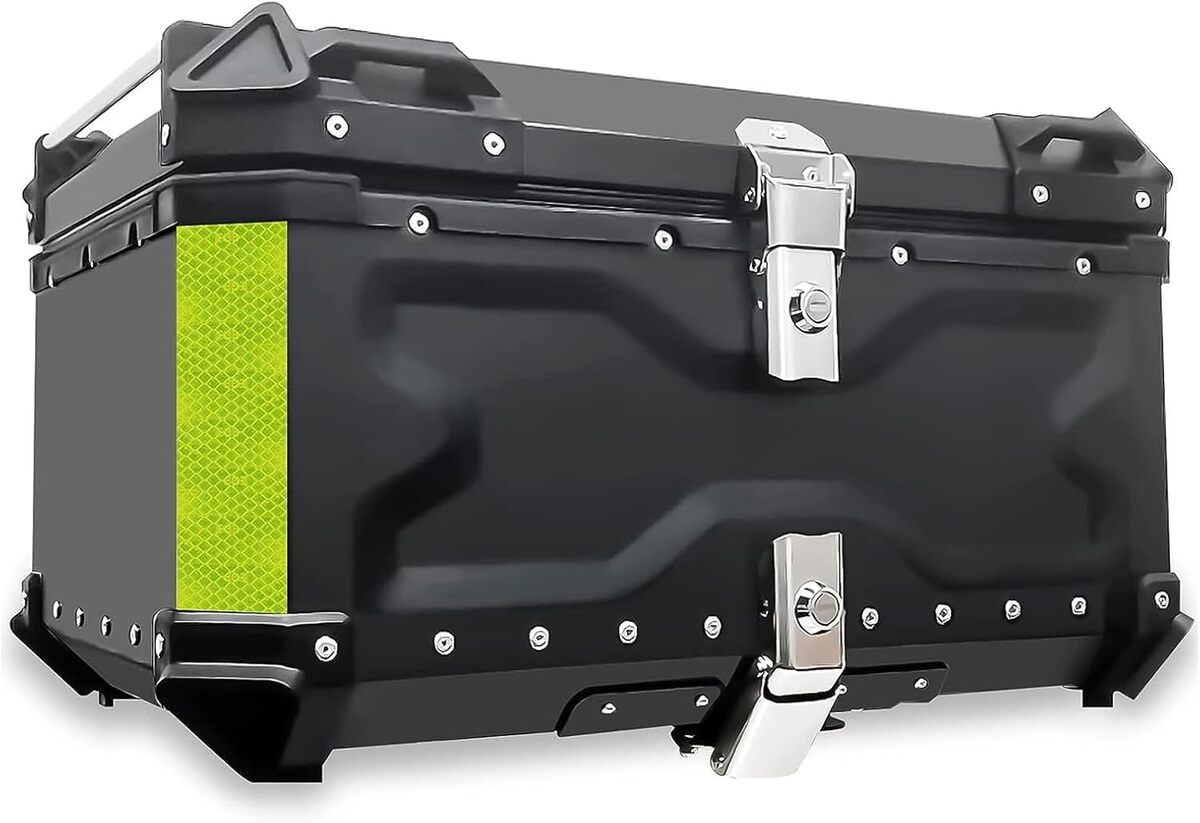 Test du top case universel 80L en aluminium pour moto