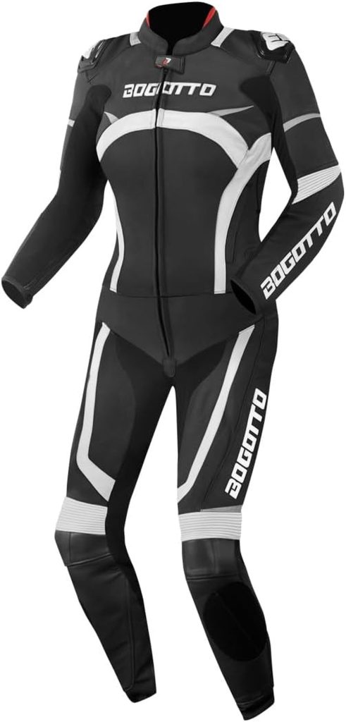 Test de la combinaison en cuir Bogotto Misano pour dames deux pièces