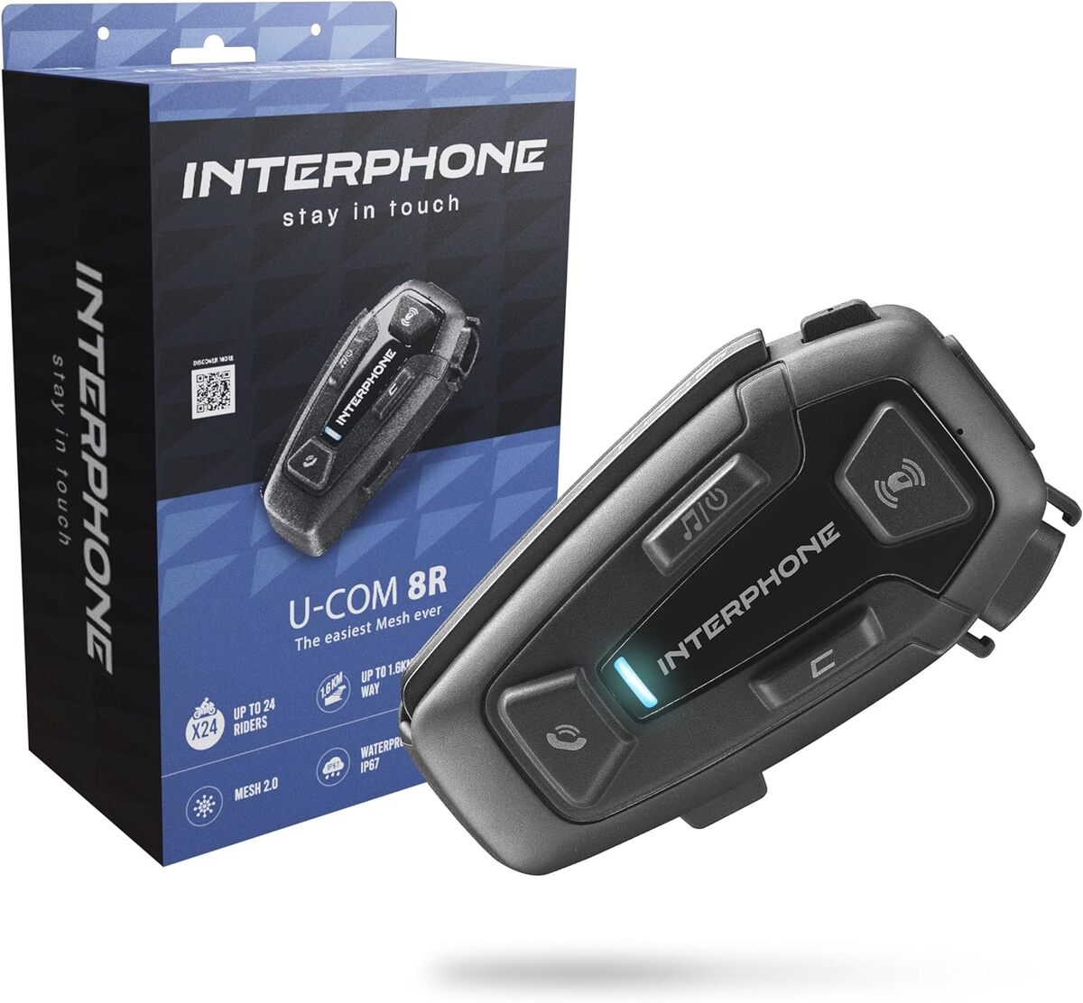 Test de l'intercom U-COM 8R : connectivité optimale pour motards