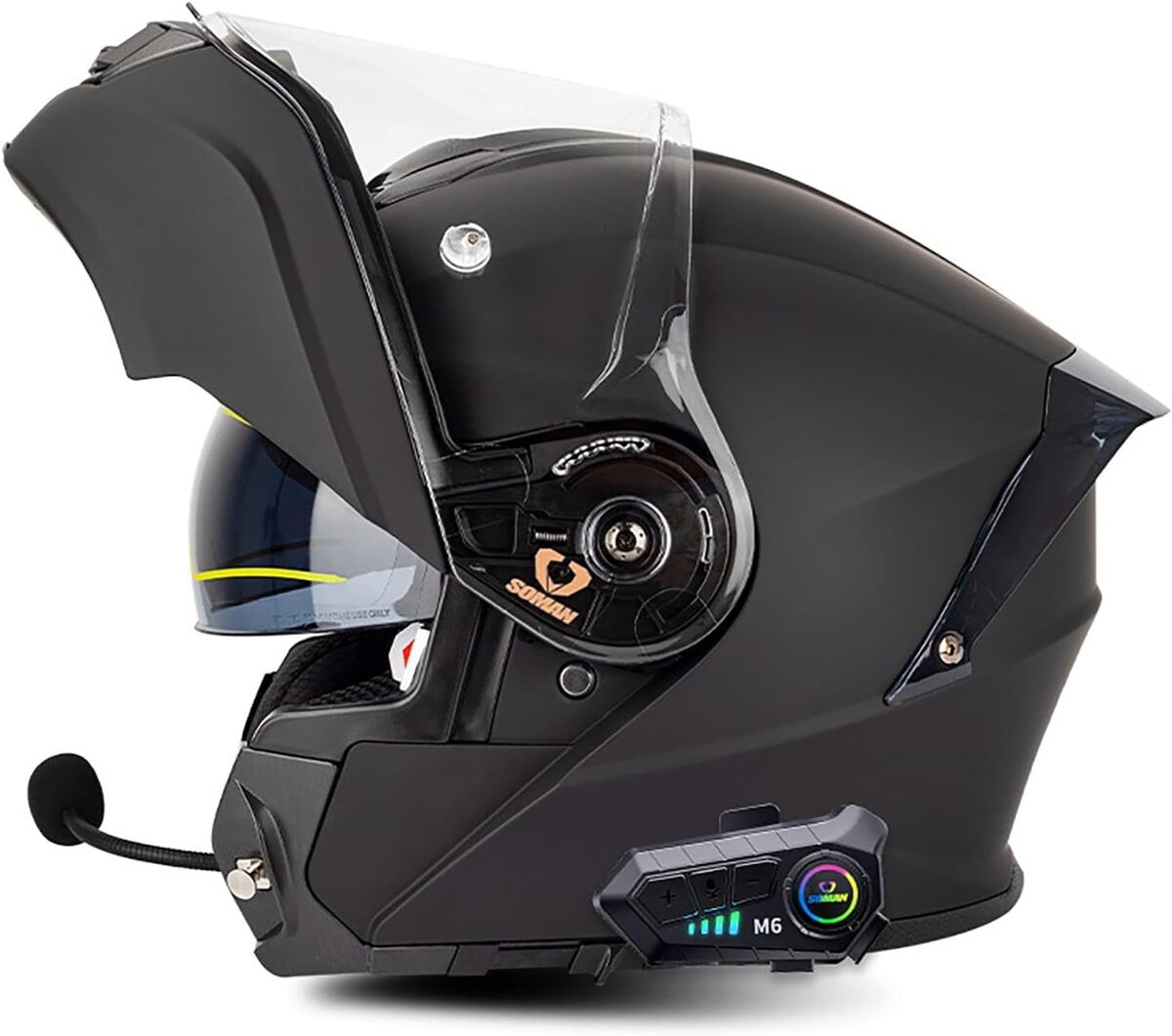 Test du casque EBAYIN modulaire Bluetooth rabattable anti-UV