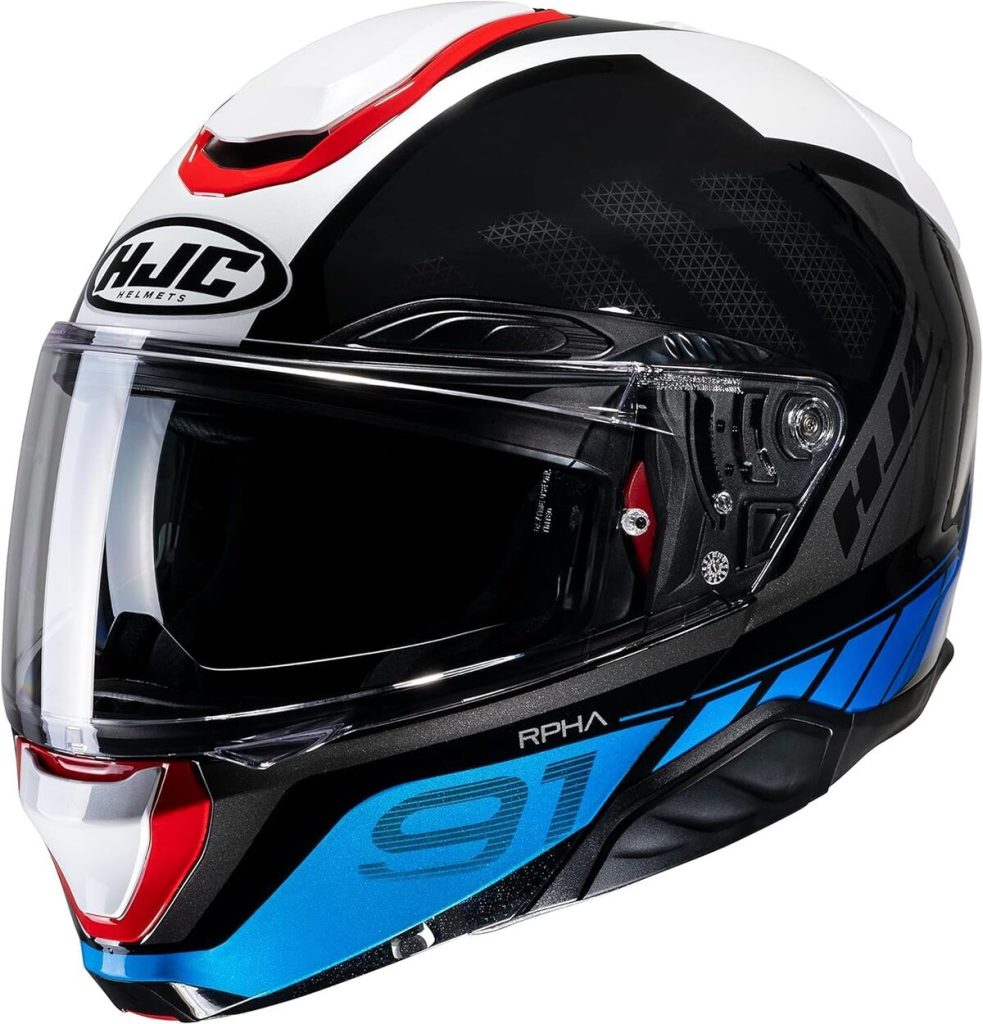 Test du casque modulable HJC RPHA91 Rafino MC21, xL