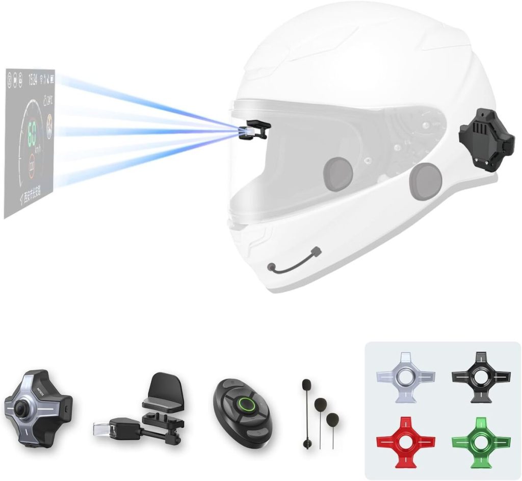 Test du casque MOTOEYE E6 avec affichage tête haute et fonctions avancées