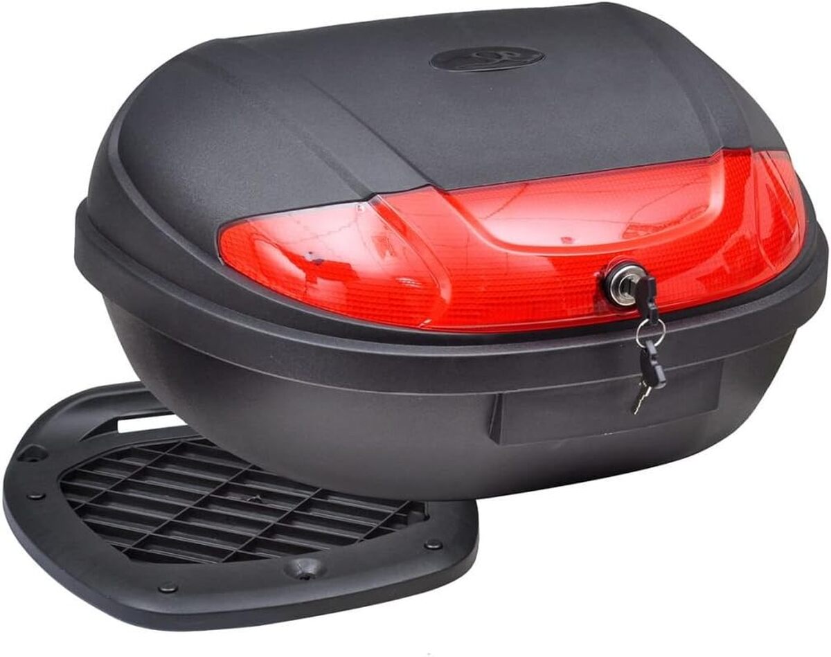 Test : top case universel 72 L Tidyard pour 2 casques