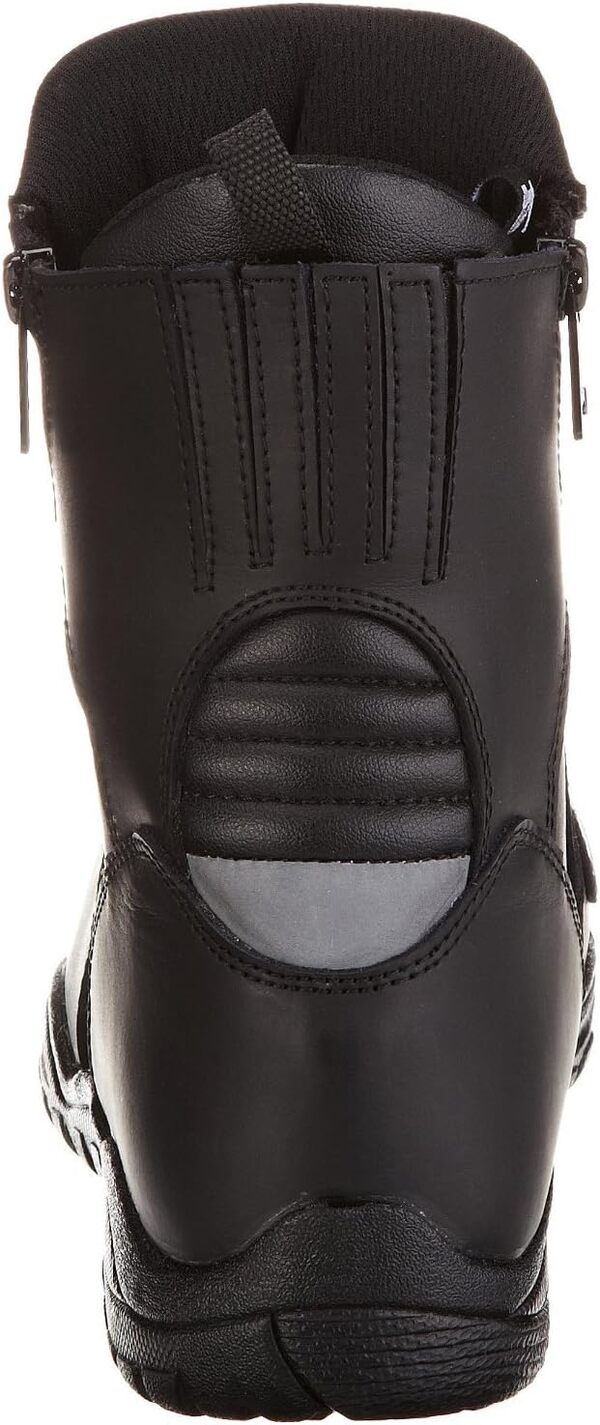 Bottes de Moto Tournée Bas en Cuir