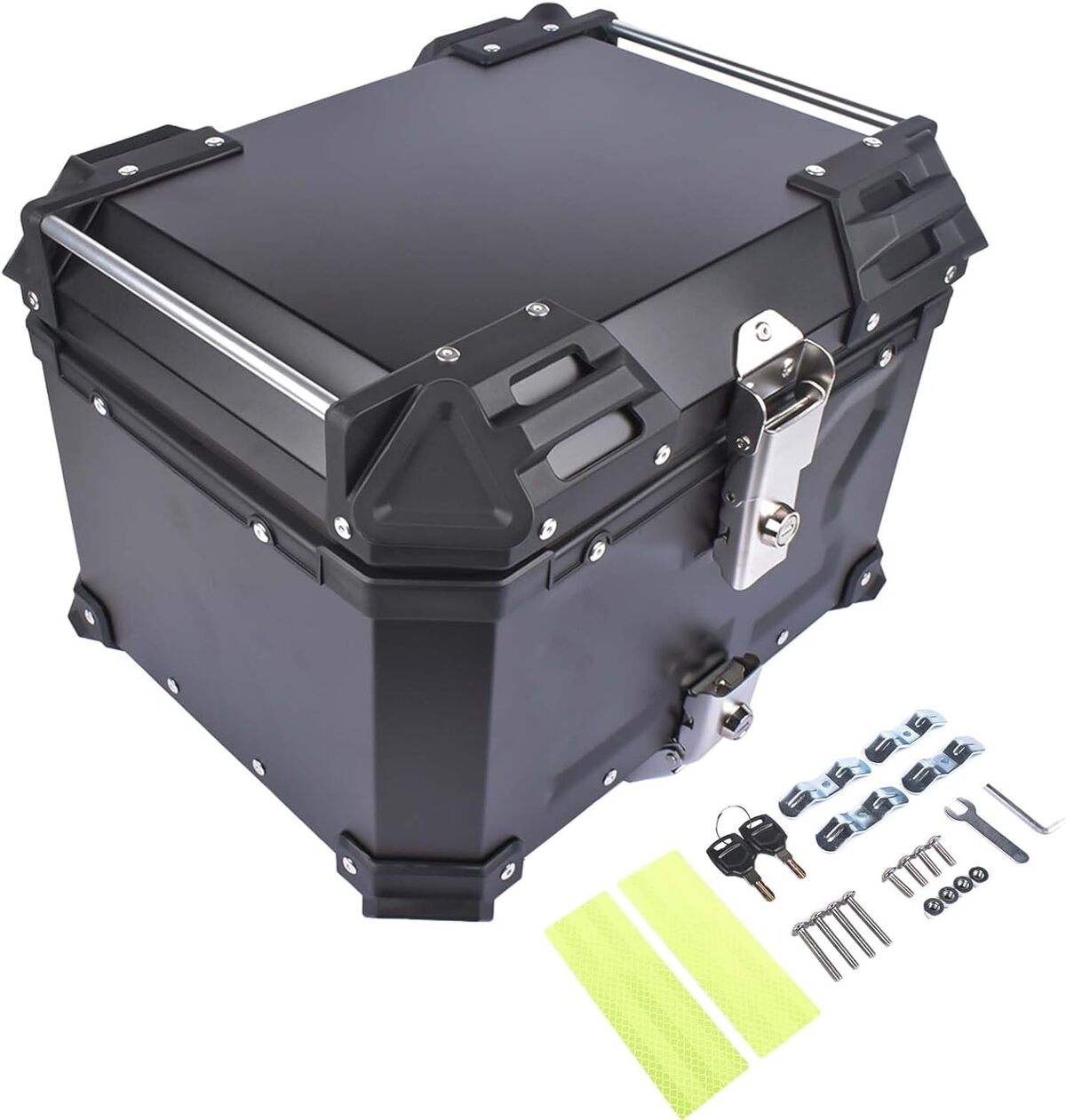 Essai : top case moto universel 45L étanche et brillant