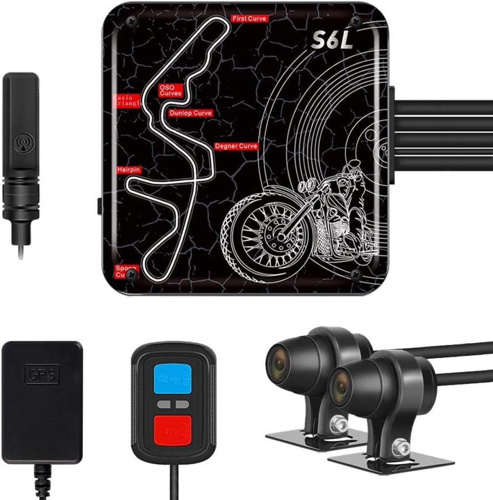 Test de la caméra moto VSYSTO S6PL : wi-Fi et HD 1080P étanche