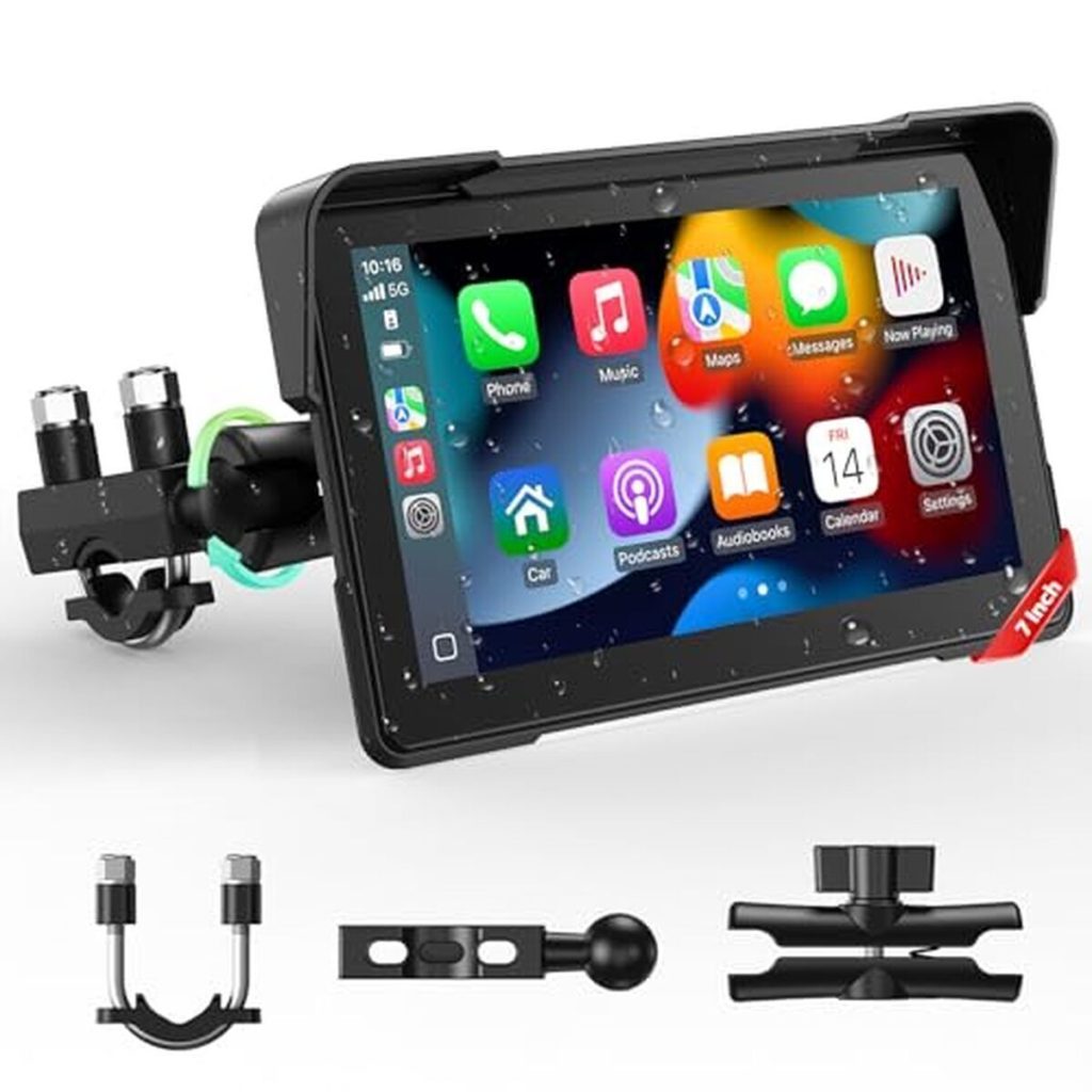 Test du GPS moto LAMTTO : carplay portable et étanche