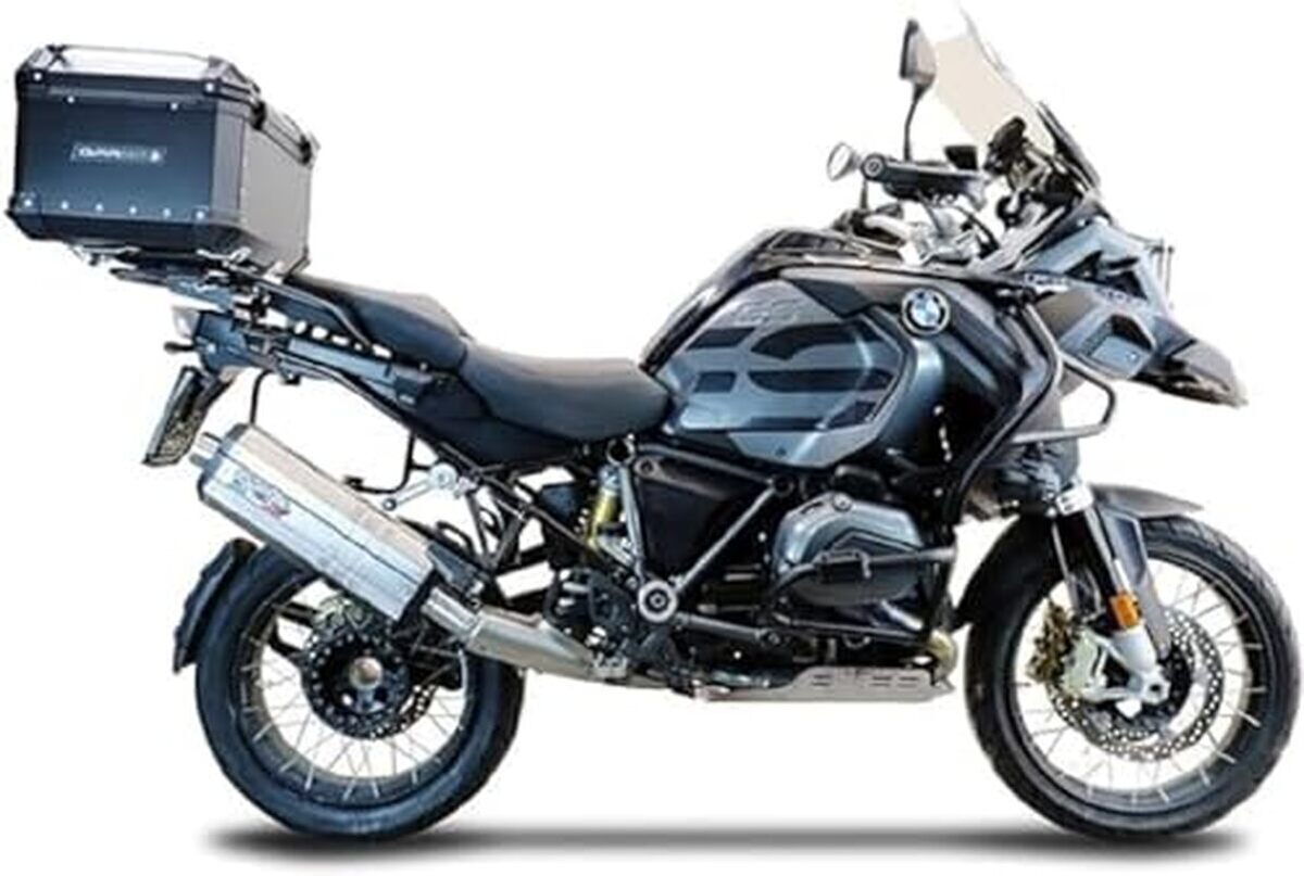 Test du top case GPR Tech ALPI-Tech 35 LT noir pour R 1200 GS Adventure