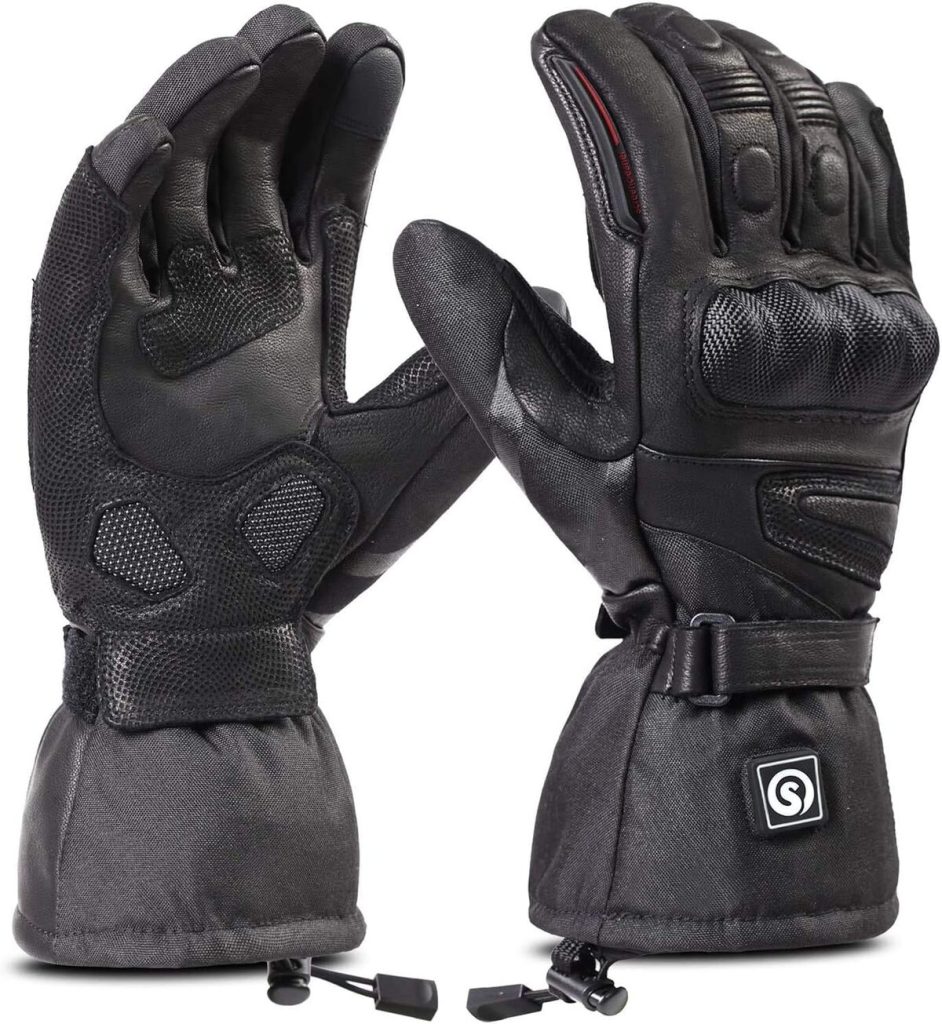 Test : gants chauffants moto day wolf 7.4V2200MAN imperméables