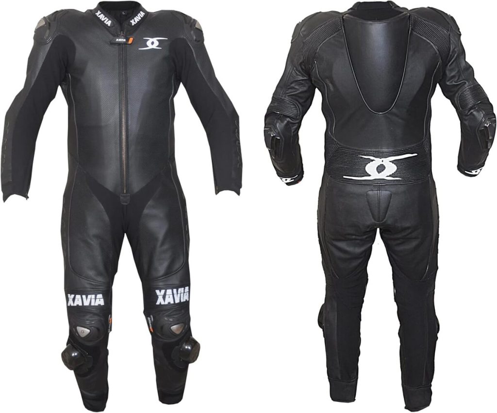Test : xavia X-AAA combinaison d'armure de moto cuir certifié CE