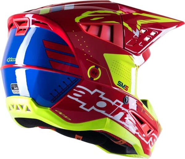 Découvrez le casque Alpinestars Supertech S-M5 : couleurs vives et sécurité optimale pour les motards exigeants. Expérience, protection et design audacieux réunis.
