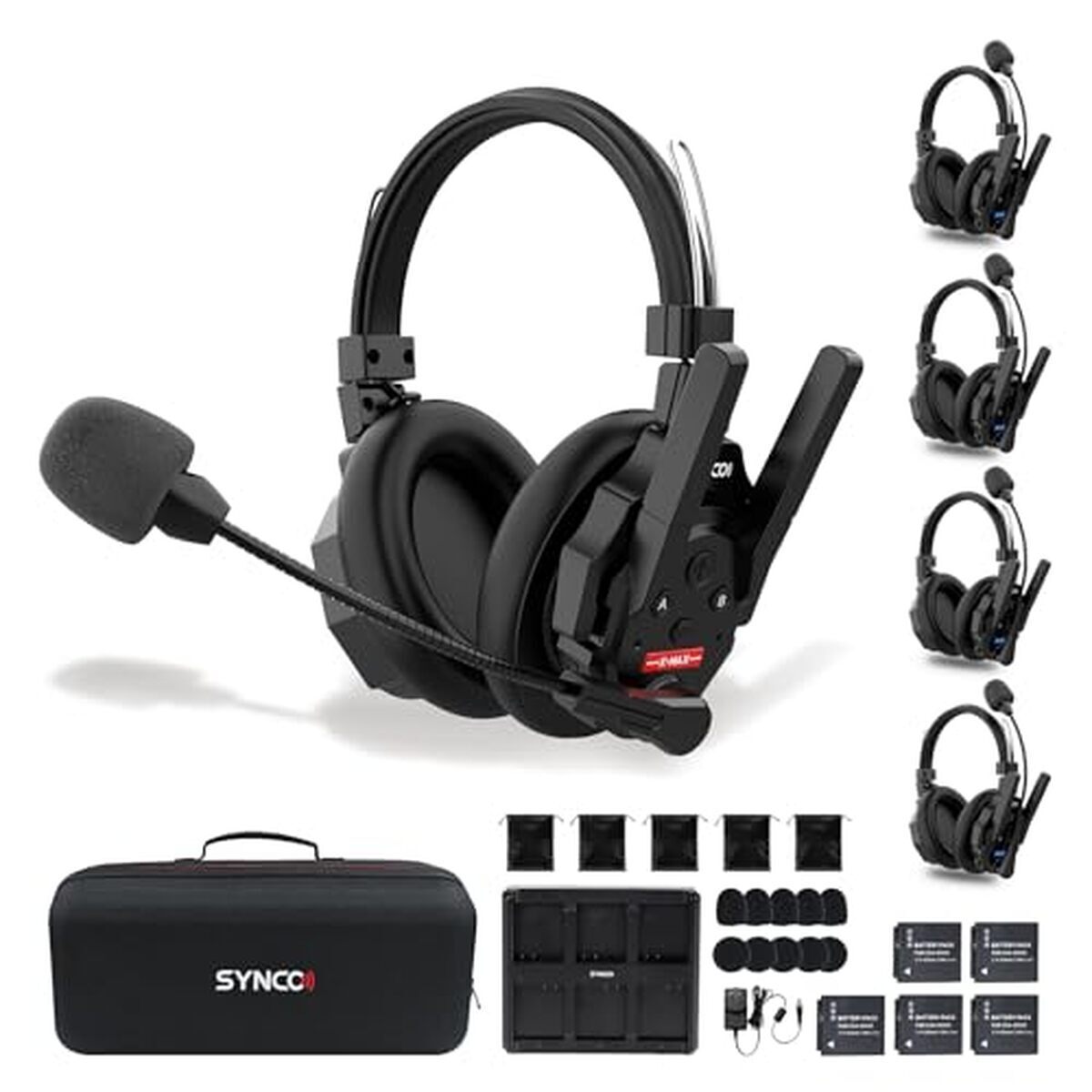 Test du SYNCO XTALK Xmax : casque intercom sans fil double oreille, portée 500m et autonomie 24h