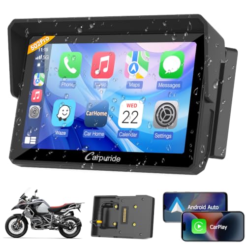 Test : carplay Carpuride W502B pour motos BMW